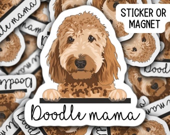 Doodle Sticker Golden Doodle Goldendoodle Sticker Labradoodle Sticker Bernedoodle Sticker Doodle mom Dog mom Dog lover gift water bottle