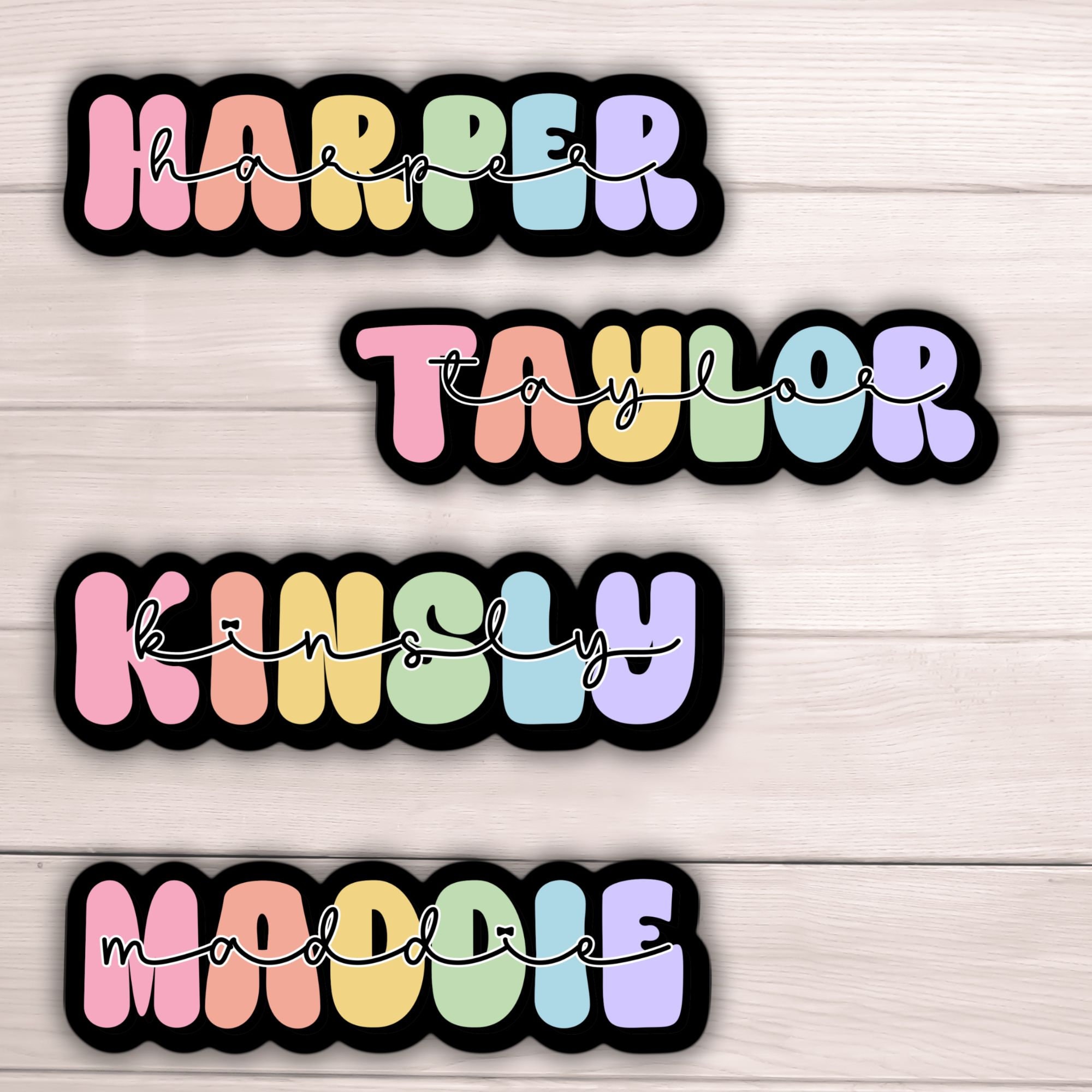 Custom Name Magnet, Personalized Magnet, Name Magnet, Locker Magnet ...