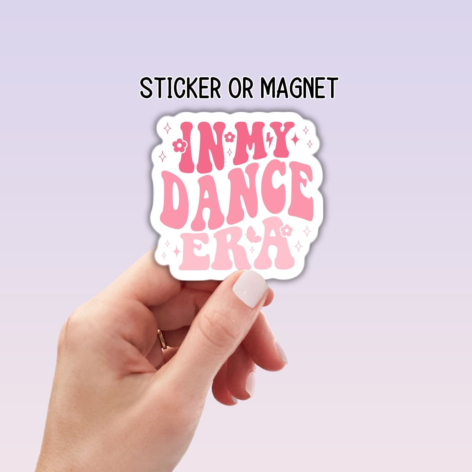 I Love Salsa Dance Car Magnet - Flexible Vinyl Waterproof Bumper Sticker 5 Inch