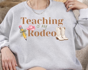 Teaching Is My Rodeo PNG