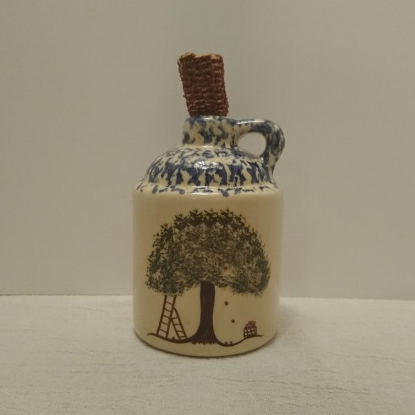 Alpine Pottery jug with corncob cork