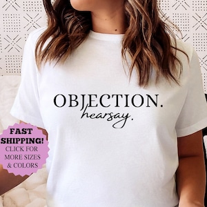 Objection Hearsay Shirt , Justice For Johnny Shirt , Mr. Hearsay, Justice for Johnny Depp T-Shirt, Johnny Depp lover gift Tee
