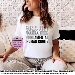 Frauen wollen einfach nur Grundrechte haben T-Shirt, Frauenrechte, Pro Wahl, Gleichheitskleidung, Feminismus, Frauen-Shirt