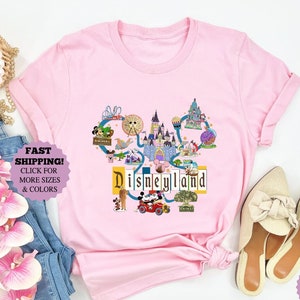 Vintage Disneyland Shirt, Disneyland Epcot Parks Shirt, Magic Kingdom Sweatshirt, Disney World Family Trip shirt, Disneyland Vacation Hoodie