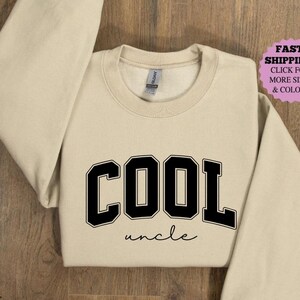 Cool Uncles Shirt, Uncle Appreciation shirt, Pregnancy Announcement sweatshirt, Uncle Gift, Uncle Birthday Hoodie, Cool Uncles Club T-shirt