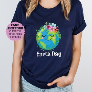 Earth Day Floral Shirt, Earth Awareness Shirt, Earth Day shirt, Unisex Earth Day Shirt, Save The Earth Shirt, Floral Environmental Shirt