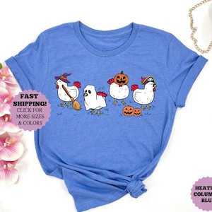 Halloween Chicken Shirt, funny Chicken sweatshirt, Halloween best chicken Tee, farm life Shirt, chicken lover shirt, Cute chicken gift Shirt