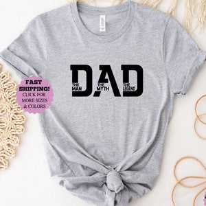The Man The Myth The Legend Dad shirt, Best Dad Sweatshirt, Father&#39;s Day Gift, Cool Dad Hoodie, New Legend Dad shirt, Cute Birthday Dad Gift