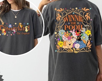 Comfort Colors Disneyland Winnie The Pooh 2025 Shirt, Pooh Bear and friends Tee, Disney The Original Trip Shirt, Disney Tigger Eeyore Shirt