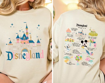 Disneyland semestertröja: Vintage Musse Pigg & Vänner resetröja