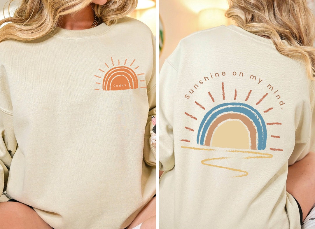 Quirine - Colorful Sun Collage Sweatshirt main image 1