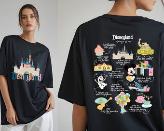 Disneyland Vacation Shirt: Mickey & Friends Epcot Crew Tee
