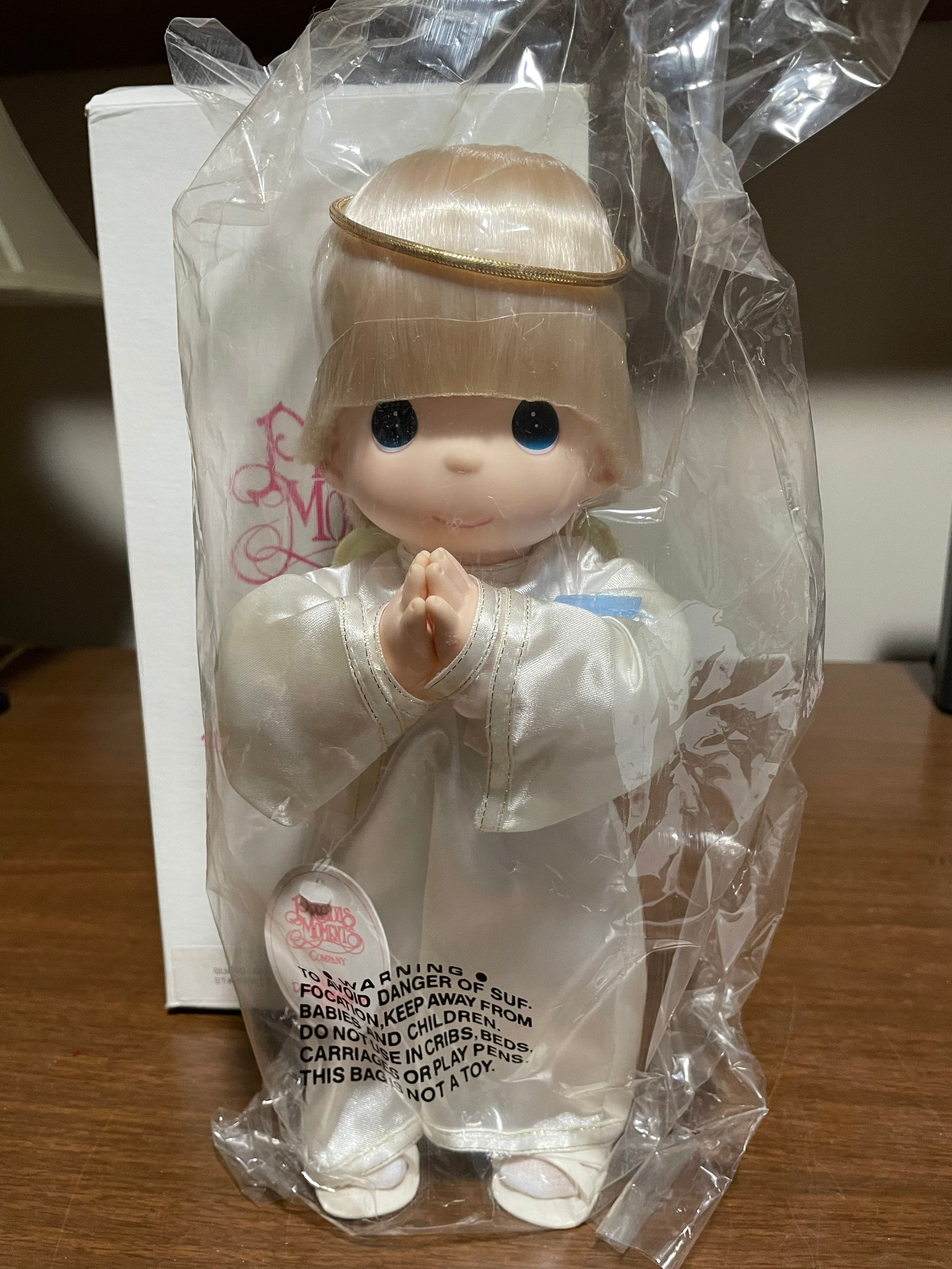 1996 Precious Moments 12 Guardian Angel Doll New in Box