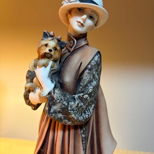 Giuseppe Armani Lady With Dog - Etsy