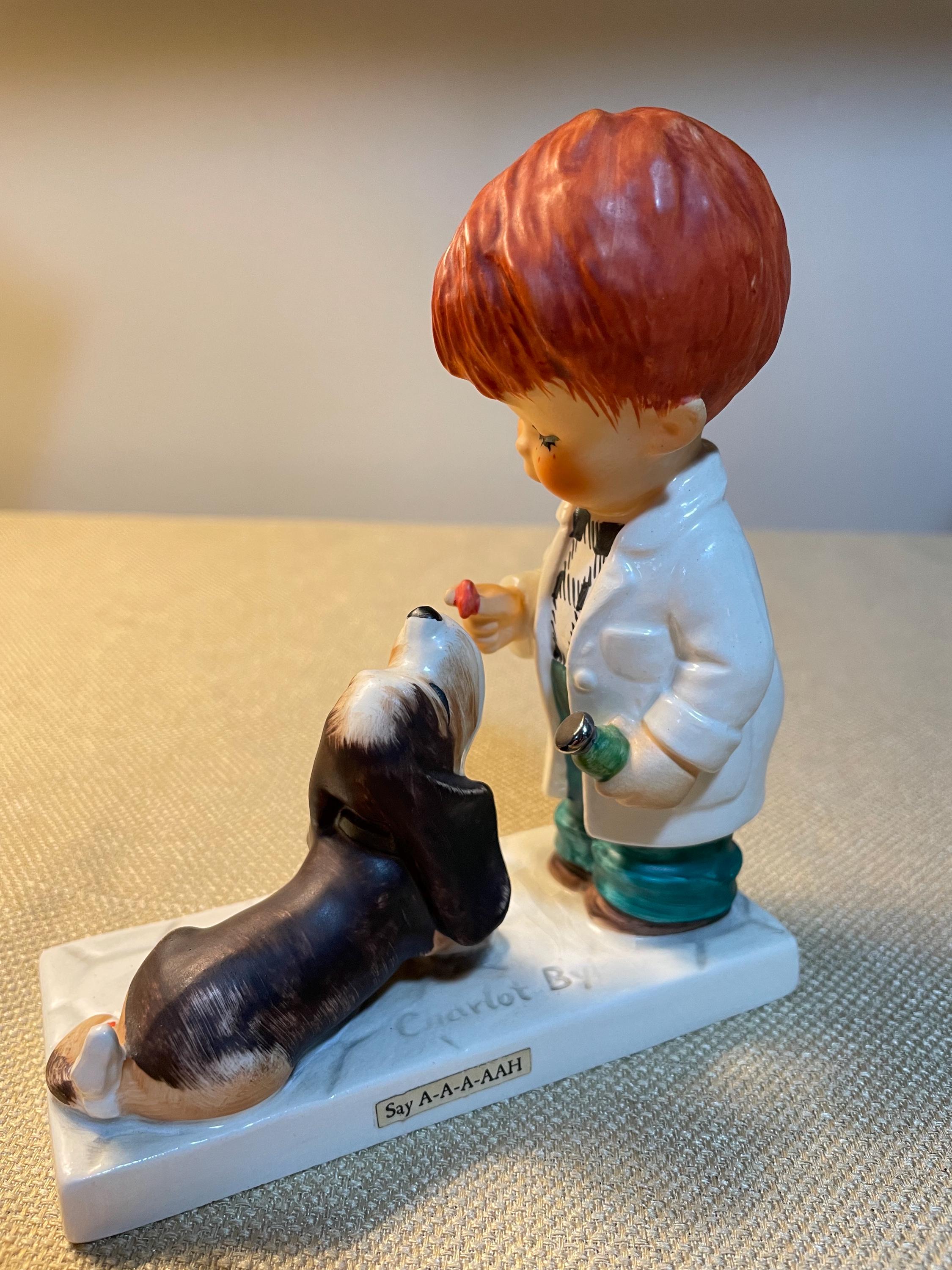 1980s Porcelain Dog - Etsy