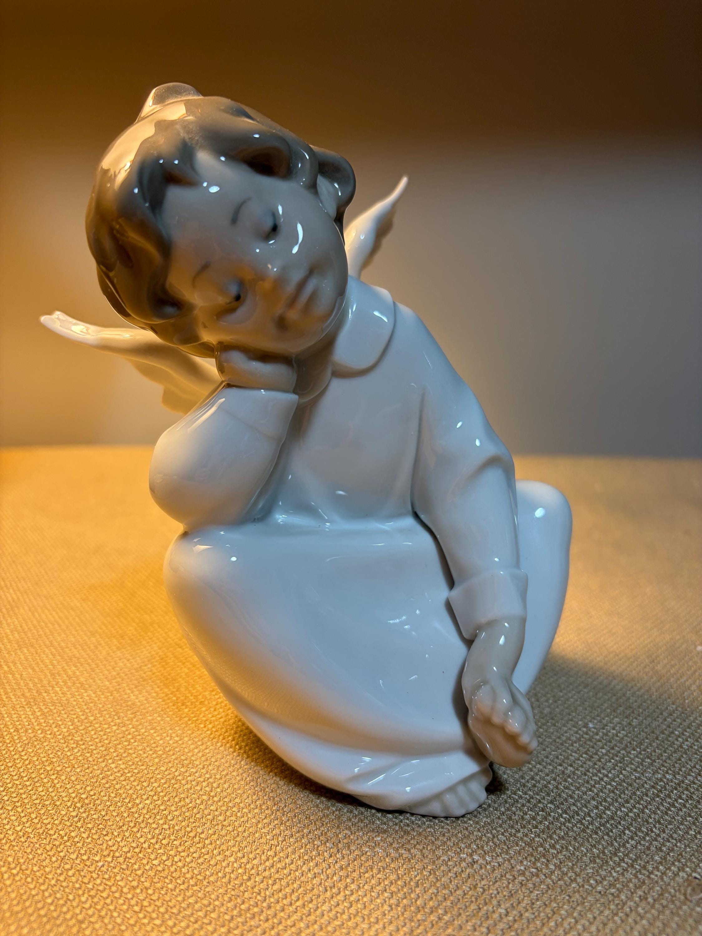 Lladro Angel With Baby - Etsy