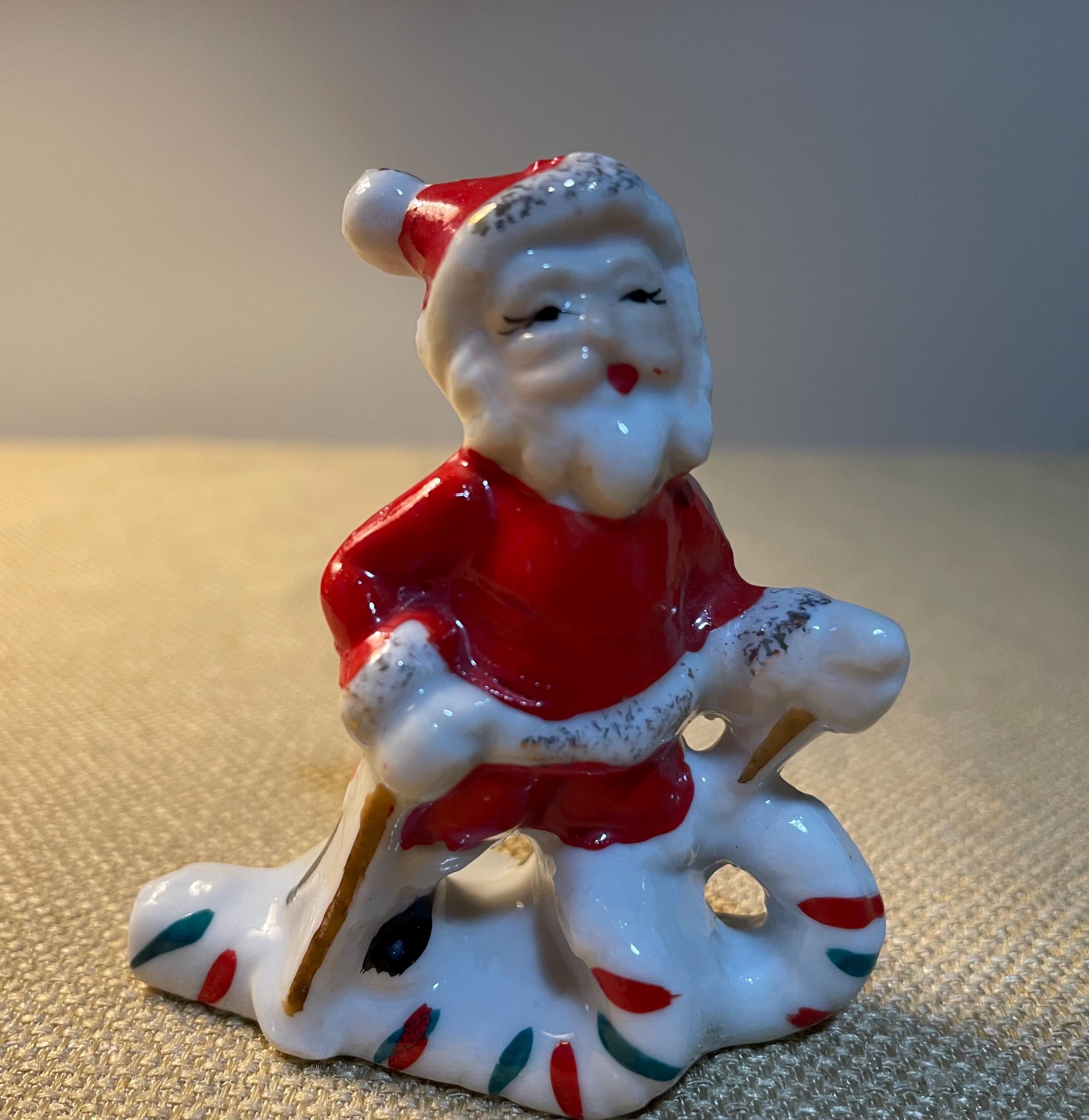 Vintage Ceramic Christmas Figurines Japan - Etsy