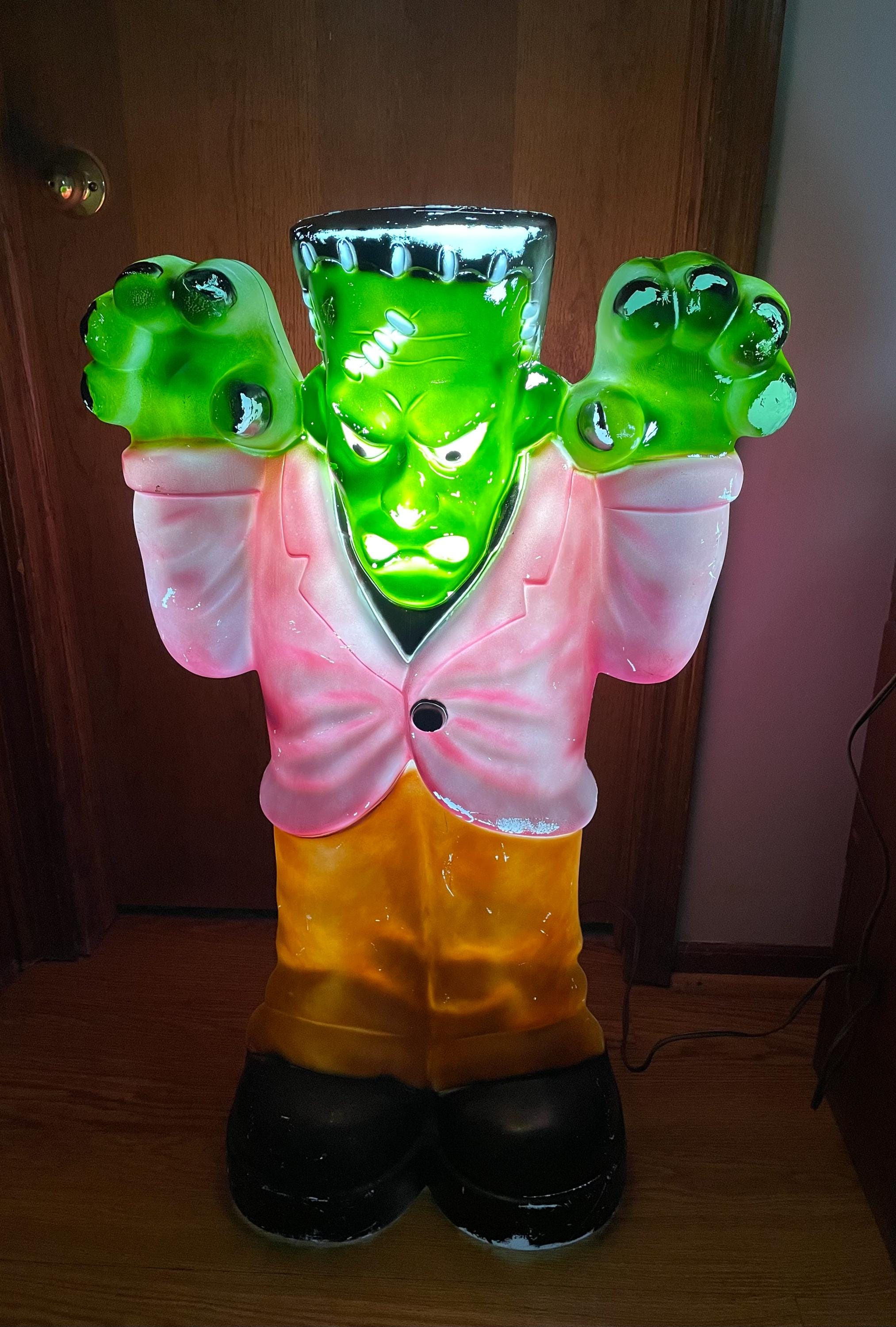 36” Tall Frankenstein Monster Halloween Blow Mold, General Foam
