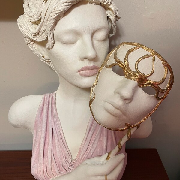 Paper Mache Wall Art Etsy