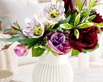Real Touch Peonies Bouquet: Artificial Floral Arrangement for Wedding, Decor