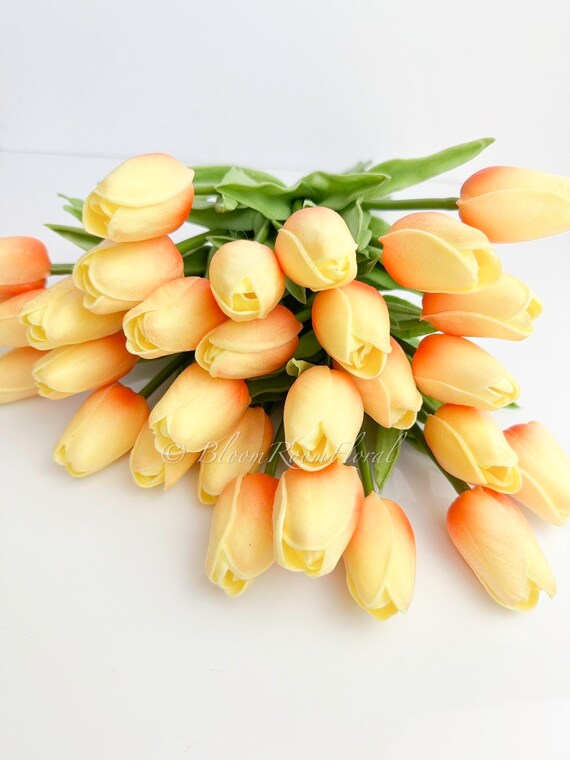 Fiori artificiali reali Touch fiori finti tulipani rose decorazione di nozze fio