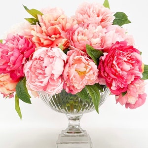 Lila pion sidenstjälk: Realistisk fransk blomsterdekor bild 8
