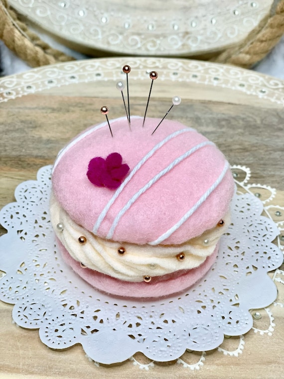 Macaron Pin Cushion Cute Pin Cushion Sewing Accessory 