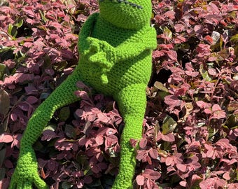 Rana de crochet