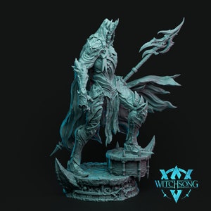 Huge Mini - Unveiling &quot;Hades, God of the Underworld&quot; Miniature - Printed in 8K Resolution - Sculpted by Witchsong Miniatures