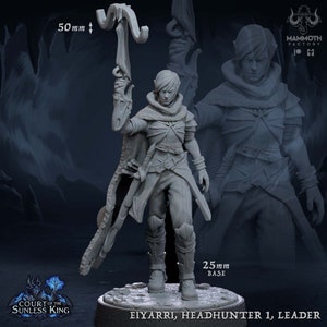 Dralfar Blademasters, Dark Elf Minis für D&D und Tabletop Gaming - Von Mammoth Factory | D&D | Schwertmeister | Dunkle Fantasie | Kämpfer Minis