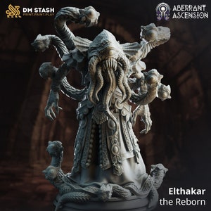 Flayer Hybrid of the Deep - Elthakar the Reborn | Shapeshifting Mindflayer Monstrosity | DM-Stash | Aberrant Ascension July 2024