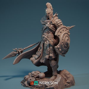 Ares, Greek god of War - Incredible Nerikson Sculpt - Fantasy Gaming & Collecting - Enchant Your Adventures with this 8k resolution print!