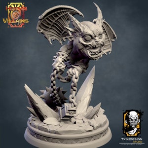 Zepharius the Demon autorstwa TxikiDesign Studio. Potężny diabeł lub dowódca diabłów, z którym możesz rzucić wyzwanie swojej drużynie przy stole!