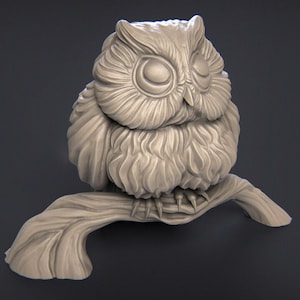 Bubu the Owl, by Nerikson. Cutest little owl companion you could ever hope to meet! Model resizing available upon request for all models.
