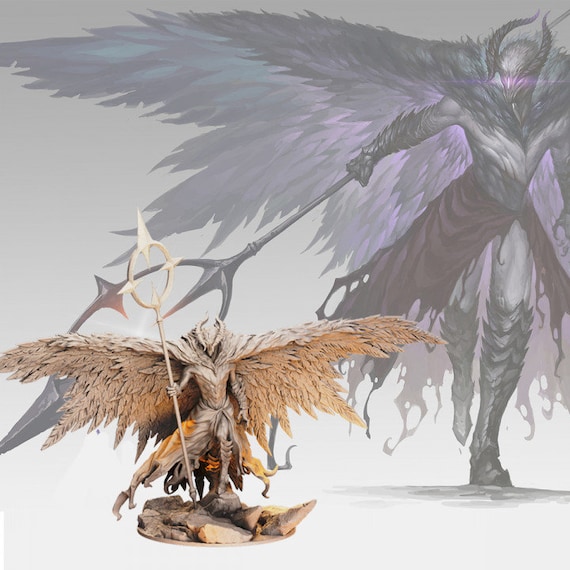Azrael, Angel of the Crossing - in 8K Resolution, 32mm and 75mm
