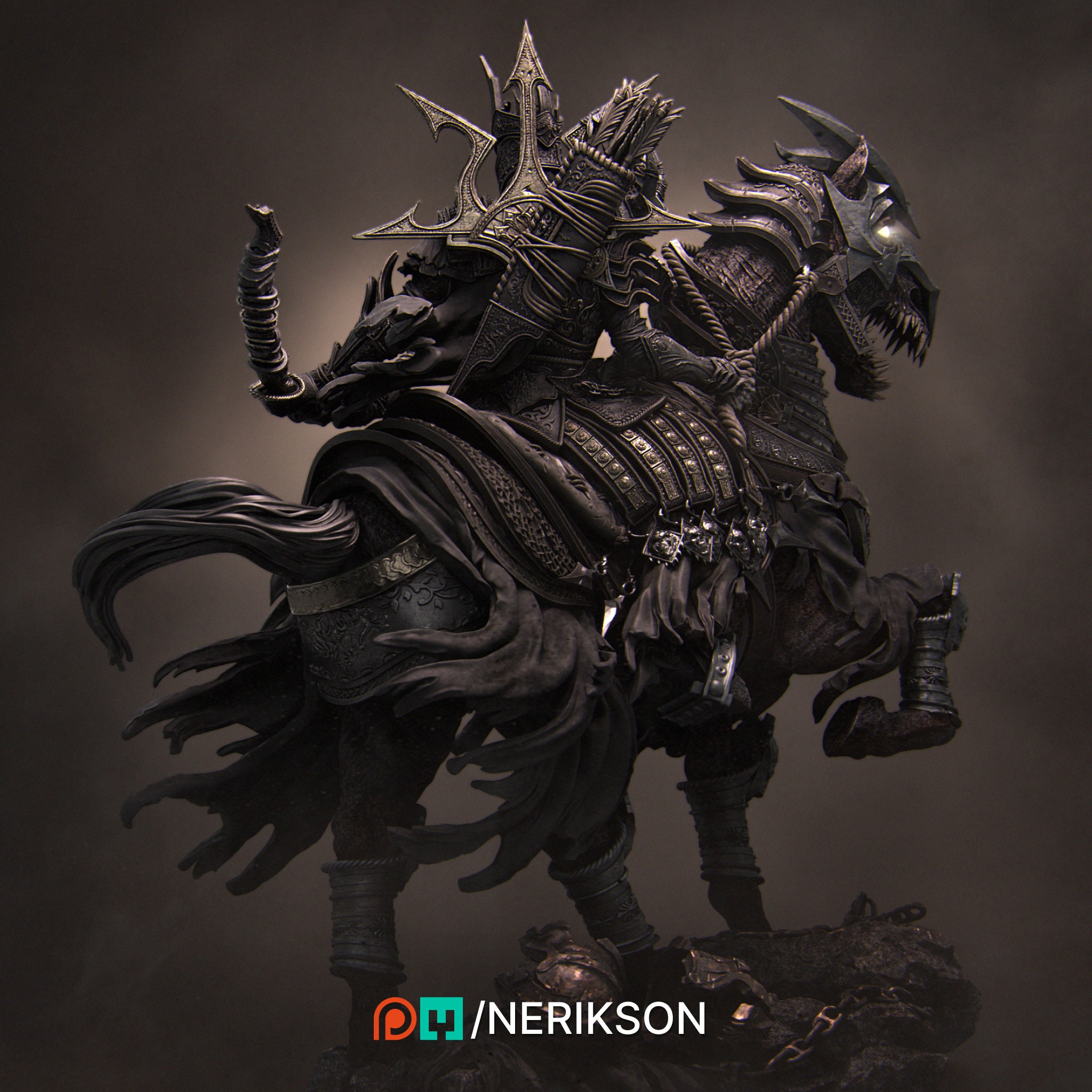 Conquest, Horseman of the Apocalypse, by Nerikson - 8k Resolution