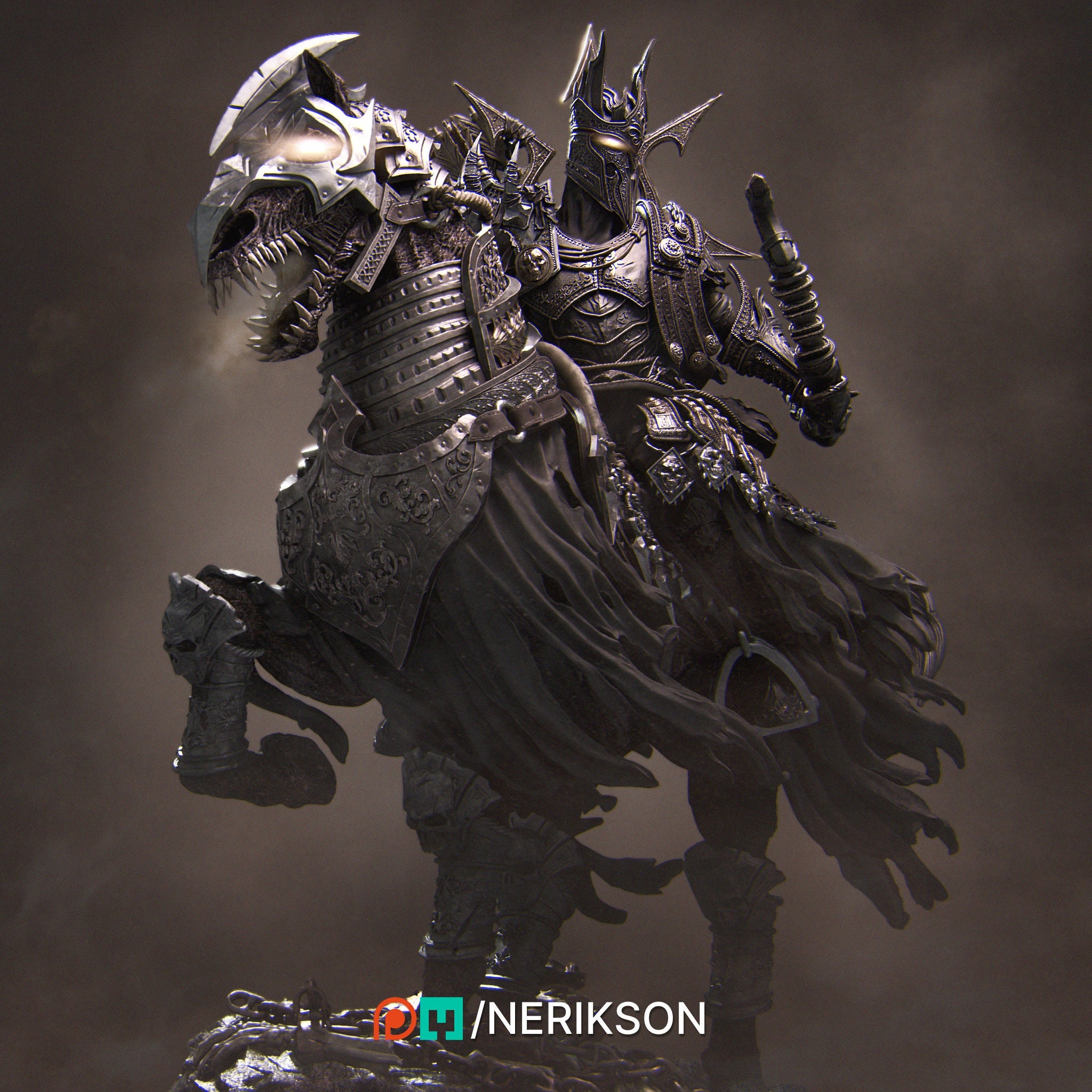 Conquest, Horseman of the Apocalypse, by Nerikson - 8k Resolution