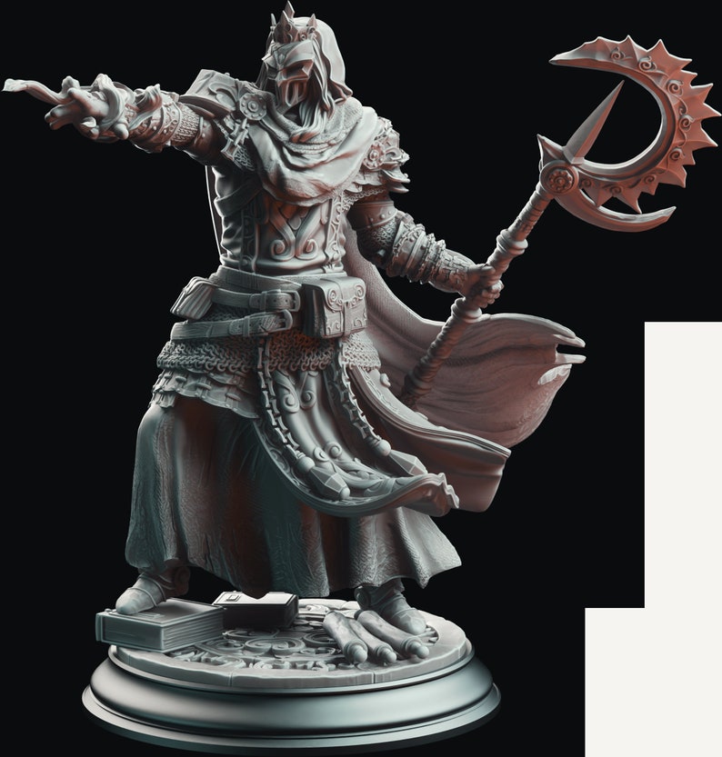 Psionic Spell Knight - Bastian the Everknowing | Dark Fantasy Warrior ...