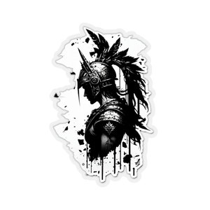 Achilles Inkpunk Sticker - Add a Touch of Mythical Power to Your Gear, Stickers for Tabletop Gaming, Roleplaying, Scrapbooking and more.