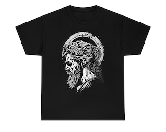 Odysseus T-shirt – Bär din kärlek till Odysseus på ärmen med denna episka T-shirt inspirerad av grekisk mytologi och Odysséen.