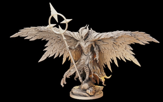 Azrael, Angel of the Crossing - in 8K Resolution, 32mm and 75mm