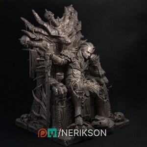 Reving, the Dragon Knight 32mm Scale: Exquisite 3D Printed Epic Warrior