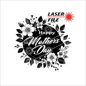 Fête des mères, bonne fête des mères, sous-bock en ardoise, fichier laser, fichier d'impression, cadeau de fête des mères, fichier SVG, PNG, JPG pour de nombreux projets, meilleure maman de tous les temps