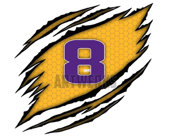 2 Lakers 8 PNG File SVG Not Available 