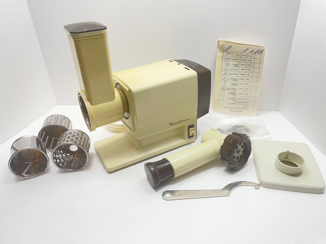 Vintage Moulinex Meat Grinder Food Processor Cheese Grinder Etsy