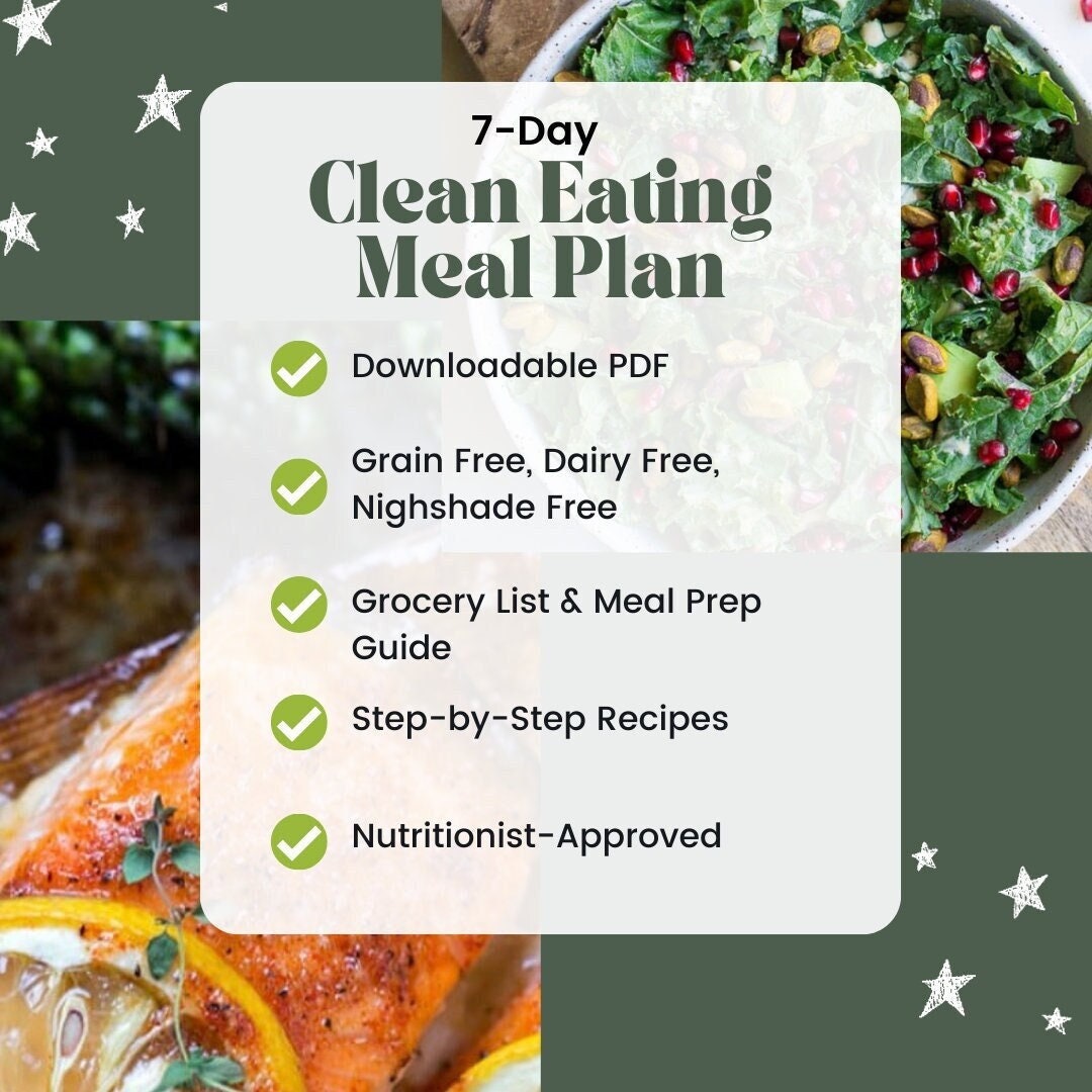 Revitalize Your Health With Our 7-day Anti-inflammatory Clean Eating ...