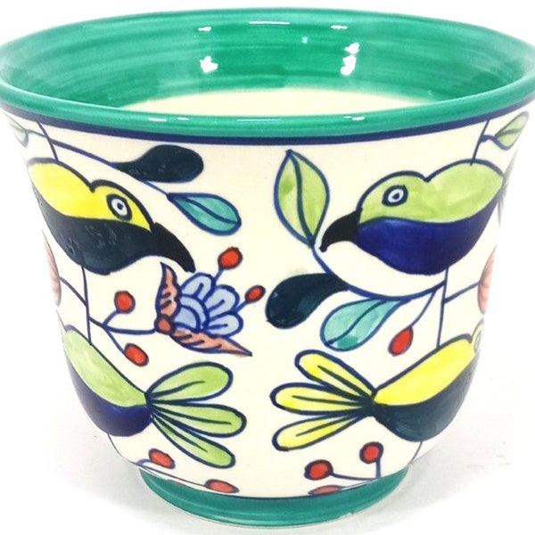 Hand painted Planter Pot