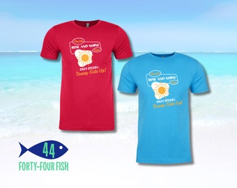 Florida Rise & Shine T-Shirt -  Florida Souvenirs - Vintage Florida Tees - Men's Shirts - Women's Shirts - Youth Shirts