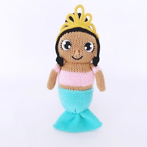 Mermaid Princess Knitting Machine Pattern PDF Addi Sentro
