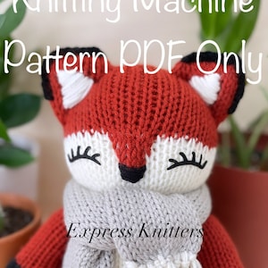 ALLEEN pdf-patroon vossenbreimachine